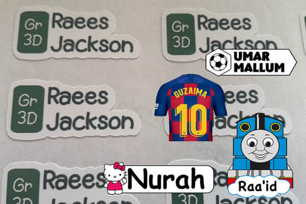 Stationery Stickers (R120 for 2 Sheets)