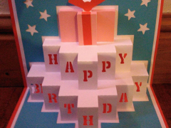 Happy Birthday Pop Up Card